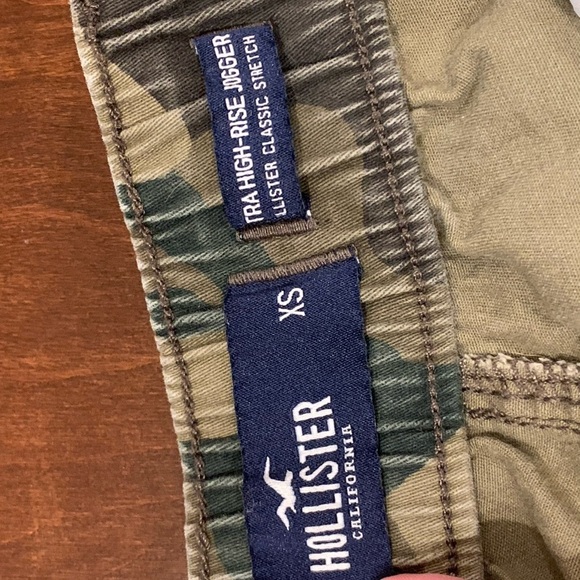 Hollister Ultra High Rise Jogger Pants Womens XS Camo Casual Streetwear School - Picture 6 of 7